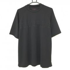 超美品】ブリーフィング 半袖ポロシャツ ネイビー ボタンダウン ロゴ