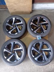 トヨタ ライズ ハイブリッド 納車前外し 195/60R17 アルミホイール