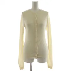 プラージュ Plage silk cotton fit カーディガン コットン シルク混 絹 アイボリー 23080922720030 /AN15のサムネイル