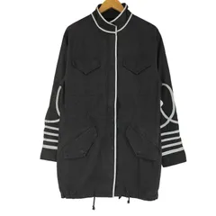 マイケルコース Michael Kors Embellished Washed Canvas Military Parka ミリタリーモッズコート レディース import：XS のサムネイル