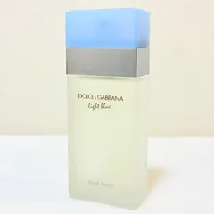 新品未使用　DOLCE＆GABBANA  light blue eau de toilette ドルチェ＆ガッバーナ　ライトブルー　オードトワレ　香水  50mlのサムネイル