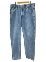 WRANGLER (ラングラー) REGULAR FIT ストレートデニムパンツ ジーンズ 00S 古着 96501DS W34L34 ブルー メンズ/025のサムネイル