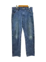 WRANGLER (ラングラー) ストレートデニムパンツ ジーンズ メキシコ製 00S 古着 13MWZPW W34L34 ブルー メンズ/025のサムネイル
