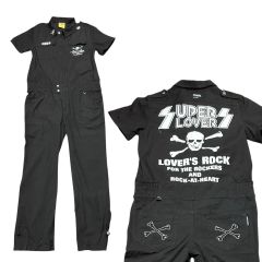 PUNKDRUNKERS つなぎグレー ロゴ入り サイズXL - メルカリ