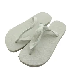 ハワイアナス havaianas TOP ビーチサンダル 33 34 白 ホワイト /AN10のサムネイル