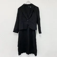 GIVENCHY　ジバンシィ　冠婚葬祭セットアップ/喪服　ワンピース　黒　ブラック　14サイズ　古着のサムネイル