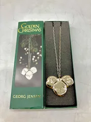 FA728【お買い得】GEORG JENSEN ネックレス スターリングシルバー製 リーフモチーフのサムネイル