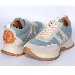 MONCLER モンクレール PACEY ペイシー スニーカー 4M001 40 M4167 715 37サイズ デニム レースアップ ロートップ スリッポン シューズ 靴 軽量 レディース【新品・本物】売れ筋のサムネイル
