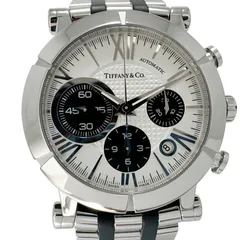 【Tiffany＆Co ティファニー☆アトラス ジェント 】クロノグラフ 中古 メンズ腕時計 Z1000.82.12A21A00A 自動巻き☆Sランク☆のサムネイル