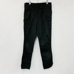 A Bathing Ape　アベイシングエイプ　ストレートパンツ　ジップフライ　黒　ブラック　Sサイズ　古着のサムネイル