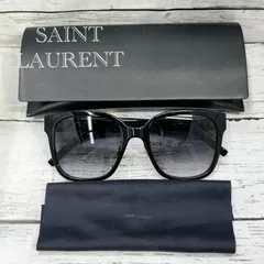 SAINT LAURENT サンローラン サングラス SL M105/F モノグラム オーバーサイズ スクエアシェイプ ブラック アイウェア _208のサムネイル