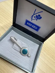KENZO ケンゾー ネクタイピン ロゴ刻印  箱付きのサムネイル