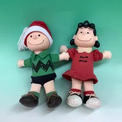 中古品 マクドナルド限定 チャーリー・ブラウン&ルーシー フィギュア 人形 レトロ雑貨のサムネイル