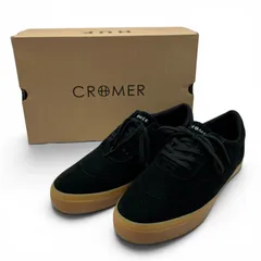 【yu/7.20/10】箱付き HUF ハフ CROMER 2 スケートシューズ 26.5cm 黒 VC00072のサムネイル
