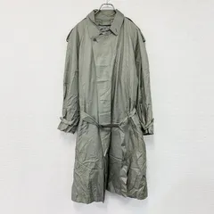 pierre cardin　ピエールカルダン　トレンチコート　セージグリーン　Lサイズ　古着のサムネイル