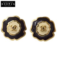 CHANEL ココマーク カメリア ピアス シルバー - メルカリ