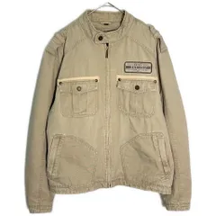 HARLEY DAVIDSON ハーレーダビッドソン コットンライダースジャケット バイクウェア モーターサイクル(メンズ M)中古 古着 Y6329のサムネイル
