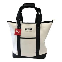 PUMA/プーマ ゴルフ エナメルキャディバッグ9型【オレンジ】中古
