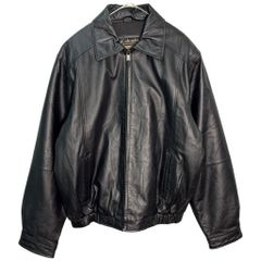 90s 本革 bostomarbour ブラック シングルレザー ジャケット 黒 - メルカリ