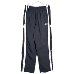 00年代 Reebok リーボック トラックパンツ スポーツ ブラック(メンズ L)中古 古着 Y6429のサムネイル