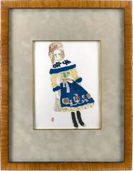 中原脩 「帽子の女」 油絵・油彩画 絵画 - メルカリ