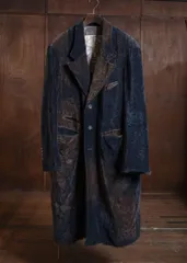 ZIGGY CHEN ジギーチェン 25AW ベルベットロングコート ステンカラのサムネイル