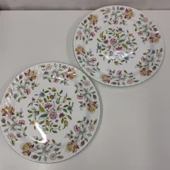 【2枚セット】MINTON ミントン　ハドンホール　大皿　プレート　花柄　約33cm　L2512のサムネイル