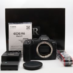 美品‼︎9324回‼︎】Canon eos R6 mark2 ii ボディ 本体 - メルカリ