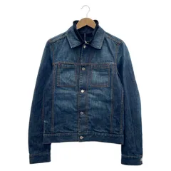 【中古】PRADA レイヤード デニムジャケット インディゴ 48 プラダ[24]のサムネイル