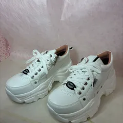 ♡新品未使用♡ 　Lサイズ 【24.0cm-24.5cm】 　ヨースケ YOSUKE  　レディース 　厚底スニーカー　厚底ローカットスニーカー　　 MY1529-446のサムネイル