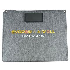 EVOPOW x AIWOLL ソーラーパネル 100W EGSP100 - メルカリ
