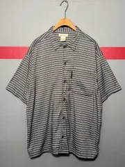 1990s PERRY ELLIS Striped Shirt XLのサムネイル
