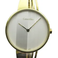 カルバンクライン CALVIN KLEIN K6S 2N5 腕時計 ウォッチ クォーツ 白文字盤 ゴールド色 ■GY11 /MQのサムネイル
