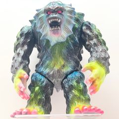 GEEK! 『獣人オメガ 金猿』 カスタム塗装 ソフビ インディーズ 30cm