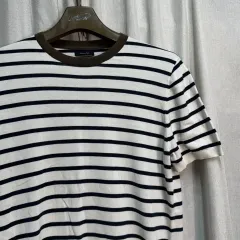 Massi Modutti マッシモ ドゥッティ パイナップルコットン コットン 半袖ニット Lのサムネイル