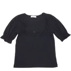 アンクルージュ うさぎくり抜き 半袖 トップス ブラック サイズM Ank Rouge 6449717のサムネイル
