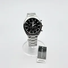 未使用 CITIZEN シチズン INDEPENDENT インディペンデント クロノグラフ BR1-412-51 メンズ ウォッチ 腕時計 ブラック ステンレスのサムネイル