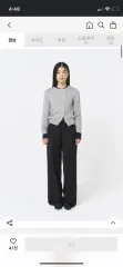 ミセキSEOUL アシンメトリー ニット カーディガンのサムネイル