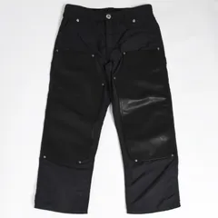 新品未使用 CHROME HEARTS クロムハーツ カーペンター ダブルニー ワークパンツ クロスボールホースシュー ブラック ナイロン  シルバー925 中古 4a005700のサムネイル