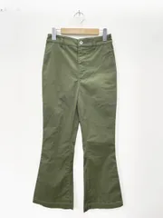 Dickies ディッキーズ ツイルフレア パンツ sizeM/カーキ ■■レディースのサムネイル