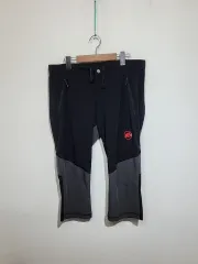 (XL) MAMMUT ハーフパンツ 黒灰 登山ウェア 7分 Outdoor ハーフパンツのサムネイル