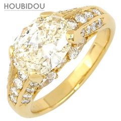 カルティエ Cartier タイピン トリニティ イエローゴールド×ピンク