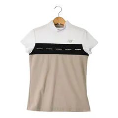 ニューバランスゴルフ | 1(M相当) | レディース 半袖カットソー ベージュ系 春夏【中古】ゴルフウェアのサムネイル