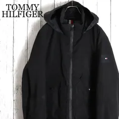 TOMMY HILFIGER トミーヒルフィガー 中綿キルティングジャケット 防風 撥水 フード収納 ジップアップブルゾン メンズ Lのサムネイル