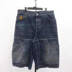 IT6HLN63HV28 未使用 保管品 LOUIS VUITTON ルイヴィトン デニムワーク ウェアショーツ RM252M YWA HTD71W 36 メンズ パンツのサムネイル