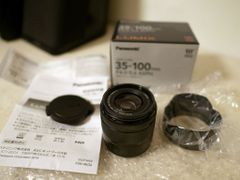 LUMIX G VARIO 100-300mm 一度使保湿保管フードプロテクタ有 - メルカリ