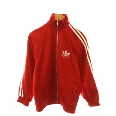 グッチ GUCCI ×アディダス Cotton Jersey Zip Jacket トラックジャケット ブルゾン ジャージー ジップアップ ライン ロゴ刺繍 XXS 赤 レッド /HS ■OSのサムネイル