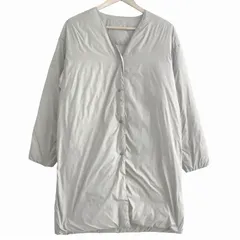 無印良品  ポケッタブルノーカラー ダウンコート レディース M-Lのサムネイル