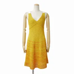 Missoni ミッソーニ ワンピース サイズ40 クロシェワンピ―ス ニット ノースリーブ フレア ブランド古着【中古】20260722/RB0198のサムネイル