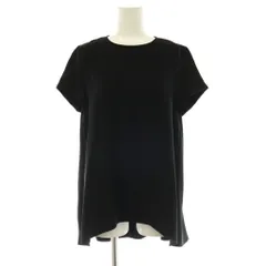 ヨーコチャン YOKO CHAN Half-sleeve Blouse ブラウス プルオーバー フレア 38 黒 ブラック /CX ■OSのサムネイル